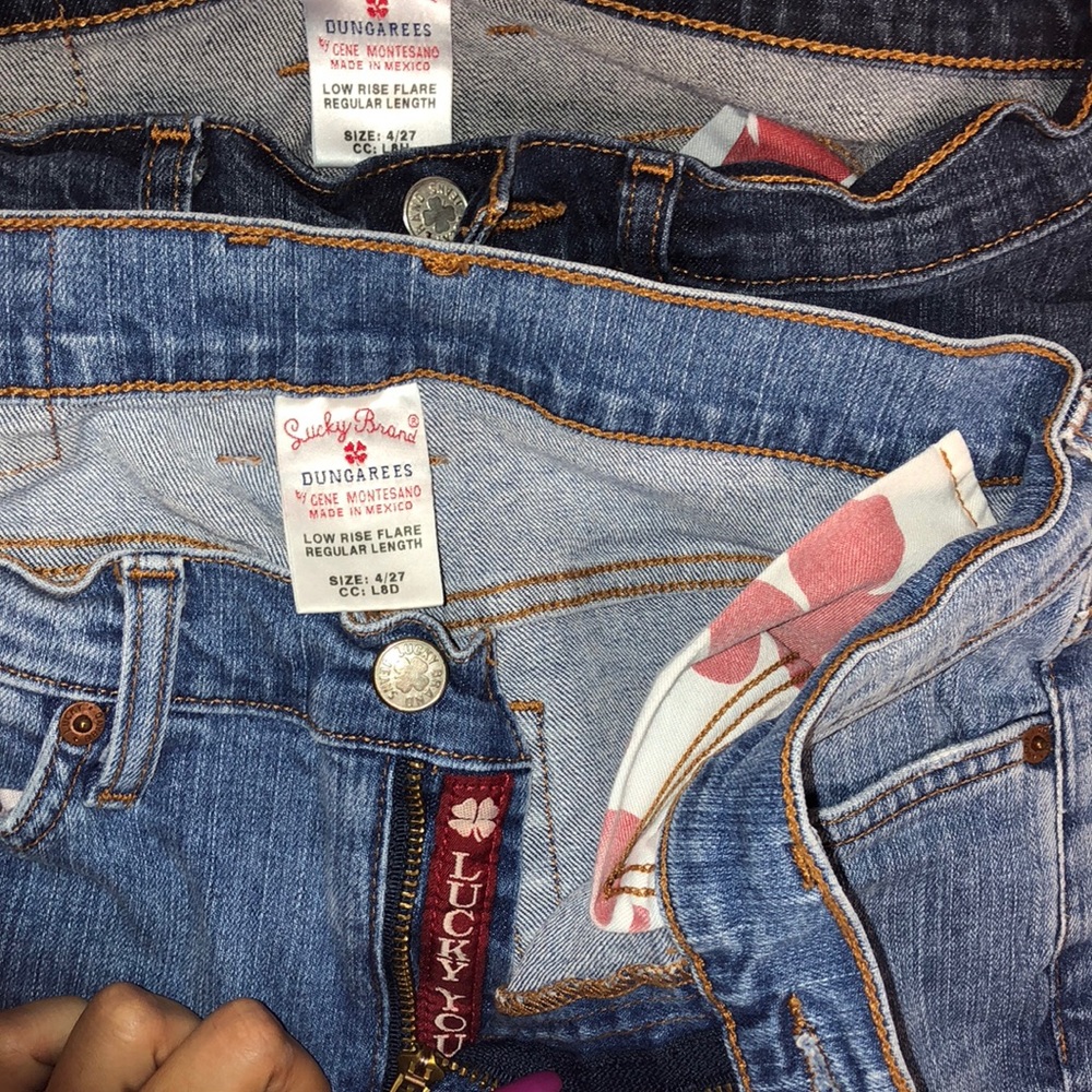 Lucky Brand Jean Bundle Lot - Picture 3 of 8